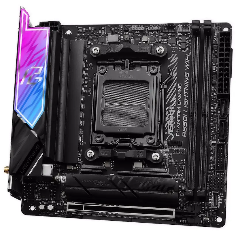 Club de Golf Gaming - Montaje Placa Base ASRock B850I Lightning WIFI Club de Golf